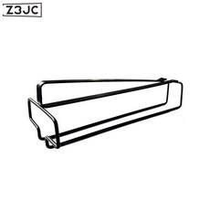 Z3JC 廚房客廳免打孔紅酒杯架倒掛架家用高腳杯櫥櫃懸掛式收納瀝水吊架, 1個, 紅酒架黑色:如圖