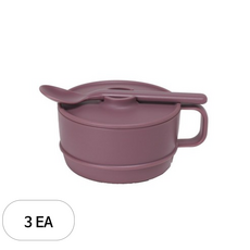 나인웨어 국산 올디너리 시리얼볼 세트, 바이올렛, 3세트