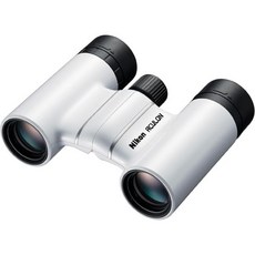 니콘 쌍안경 아쿨론 T02 8x21 다하 프리즘 타입 8배율 21mm 대물 직경 흰색 ACT028X21WH, 8x White, Binoculars Only
