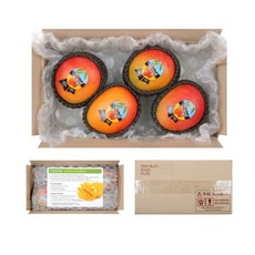 프리미엄 애플망고 4과 대과 대만 페루 브라질, 4개, 1.7kg