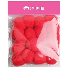유니아트 1000 퐁퐁 30mm 빨강, 본상품선택