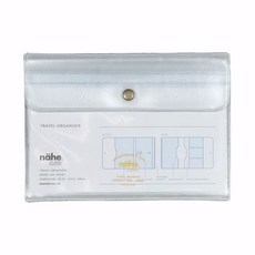 nähe. 旅行收納夾 GB181, 透明, 1個