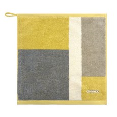 송월타월 동물 핸드타월, 노랑, 5개