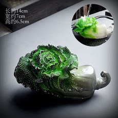 桃園有貨 可養茶寵 精品茶寵 茶寵擺件 茶桌茶盤擺件 紫砂 陶瓷 擺件 可養 茶寵 功夫茶具, 1個, （遇百財）變色茶寵