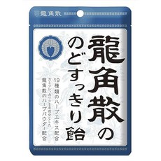 류카쿠산 용각산 목이 시원한 사탕, 48개, 88g