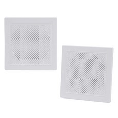 국산 아파트 세대 교체용 ABS난연 사각 매입 스피커 아파트스피커