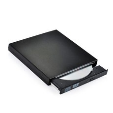 USB 外接DVD ROM光碟機, 黑色（可燒錄讀取DVDCD）