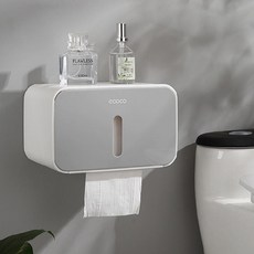 마켓에이 벽걸이형 원터치 휴지 케이스, 스카이, 1개
