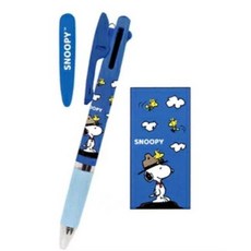 日本三菱 史努比限定款 Jetstream 三色溜溜筆 原子筆 uni 三菱鉛筆 SNOOPY, ES482C, 1個