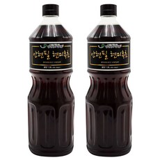 안현필 현미흑초 1.8L 100% 천연발효식초 현미식초, 2개