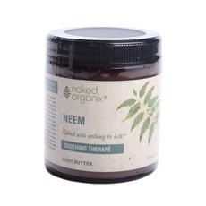 Naked Organix 바디 버터, 107g, Neem, 1개