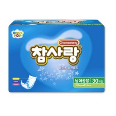 참사랑 소변패드 520 x 220 mm, 6개, 30개입