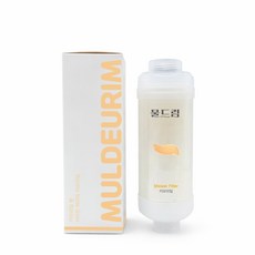 샤워기필터 염소제거 비타민 필터 피부보습 아로마 물드림, 1개, 카모마일