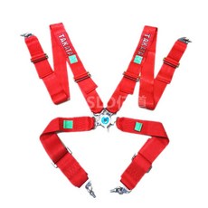 레이싱벨트 턴버클 4점식 스파르코 대칭형 레드 타카타, MOMO 3인치 4점 레드