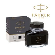 파카 큉크 병잉크 57ml, 블랙, 1개