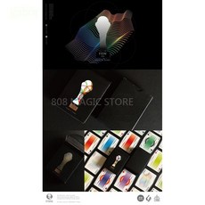 808 MAGIC 魔術道具 2018 FISM大會紀念牌 Light & Golry (黑色), 1個