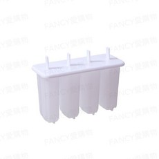 4格冰棒雪糕模具，環保易脫模，居家DIY樂趣, 詳見包裝, 詳見包裝, 冰棒雪糕模具-1入