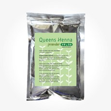퀸즈PREMIER헤나 천연헤나염색약 100G 정품, 네추럴(투명), 1개
