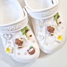 태닝 키티 하와이 여름 참 파츠 세트 10PCS