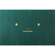 加幫手 表情系列地墊 耐磨防滑絲圈設計 玄關止滑踏腳墊 40x60公分, 1個, 尬尬,40 x 60 cm