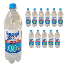 나랑드사이다 제로, 1.25L, 12개