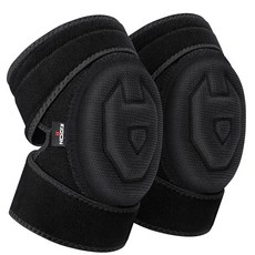 NoCry 여성 및 남성용 원예 무릎 패드 부드러운 폼 쿠션과 조절 가능 사용하기 쉬운 미끄럼 방지 스트랩 — 내구성이 뛰어나고 가벼운 디자인 또는 바닥 청소에 적합 14961, 1개