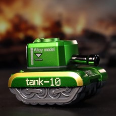 주머니에 쏙 들어가는 크기의 합금 풀백 장난감 어린이용 선물 전투 자동차 발사 가능한 장갑, 금색 합금 탱크 [OPP 봉투