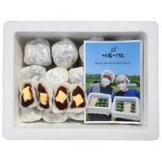 굳지않는 앙버터 찹쌀떡 모찌 개별포장, 35개, 80g