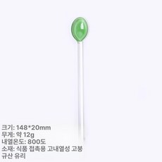 캔디 크리스탈 아이스크림 믹싱 유리, 1개, BJ00304