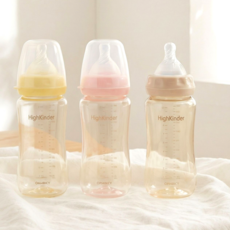 강블리라이프 하이킨더 PES 젖병, 1개, 260ml, 옐로우