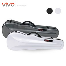 VIVO 하드 바이올린케이스 PVVC-050 / 그레이 화이트, 1개