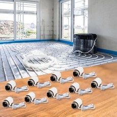 10PCS 230V 일반적으로 열린 전기 난방 액추에이터 밸브 M30x1.5 IP44 바닥 및 시스템용 물 흐름 제어, 01   Mainland