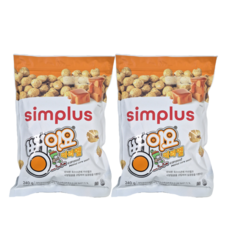 심플러스 뻥이요 카라멜, 240g, 2개