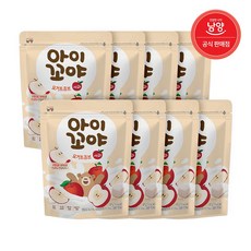 아이꼬야 아기과자 불가리스 요거트볼 사과 8개, 1박스, 17g