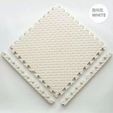 어린이집 층간소음 방지매트 퍼즐매트-하얀색 / 60x60x2.0cm 6장, 1개, 화이트