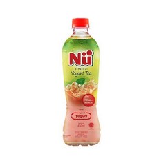 印尼 ABC 優格綠茶拉茶奶茶 Nu Yogurt Tea 450ML 風味飲, 1個, nii nu 優格茶450ML