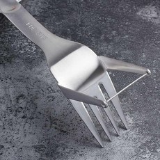 과일 슬라이서 수박 절단 포크 주방용 커팅 도구 수박컷팅기 과일포크 식기 스텐포크 특이한포크+노드커머스Shop, 빠른배송