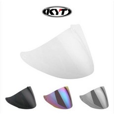 KYT 오토바이 헬멧 TTR-JET 오픈페이스 쉴드면 모음, 클리어