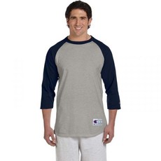 챔피언 헤리티지 7온스 저지 티셔츠, 작은_해군