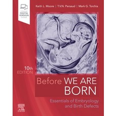 (영문도서) Before We Are Born: Essentials of Embryology and Birth Defects Paperback, Saunders, English, 9780323608497
