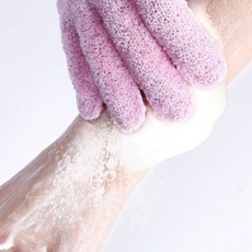 EM07 샤워용 거품 장갑, 1개