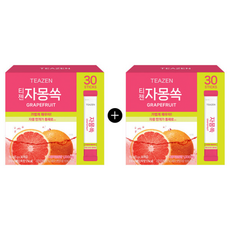 티젠 자몽쏙 입, 2박스, 1개입, 0.8g