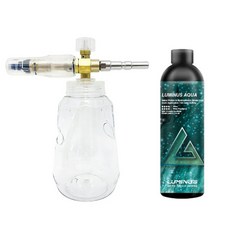 루미너스 아쿠아 원액 500ml+이드로베이스 투명 폼랜스 52파이, 500ml, 1개