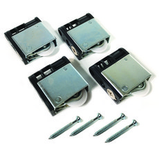 상하좌우 조절호차 삼연동문 호차 와이(Y)호차 3연동중문롤러 셀프교체, 4개