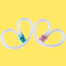 영창 삼익 호환 멜로디언 호스 2P, 2개, 핑크+민트