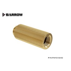 Barrow G1/4 土豪金延長螺座（延長40MM）TNYZ-G40, 1個
