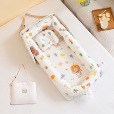 휴대용 아기침대 겸용 가방, 호박 토끼 가방