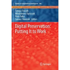 (영문도서) Digital Preservation: Putting It to Work Paperback, Springer, English, 9783319847450