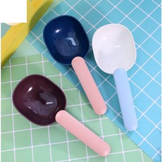 米腸家 寵物飼料勺 三色可選, 藍色, 1個