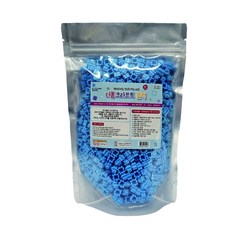 디폼블럭 8mm 1000개 대용량 리필 30종컬러, 연파랑색, 1개